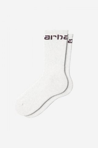 Carhartt Socks - Ash Heather / Cozy Purple Carhartt Socks - Ash Heather / Cozy Purple
