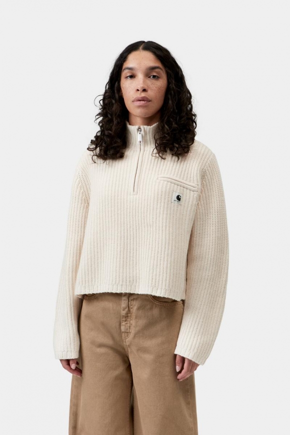 Carhartt Detroit Half Zip Sweater - Natürlich