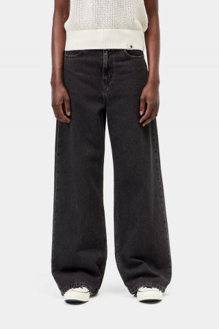 Carhartt Jane Pant - Schwarz, schwere Steinwäsche