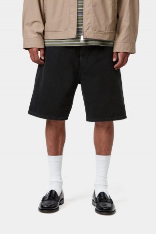 Carhartt Nolan Short - Schwarz, Stonewashed Carhartt Nolan Short - Schwarz, Stonewashed