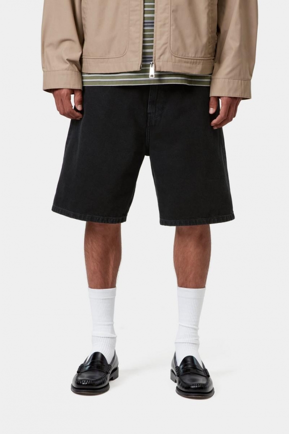 Carhartt Nolan Short - Schwarz, Stonewashed Carhartt Nolan Short - Schwarz, Stonewashed