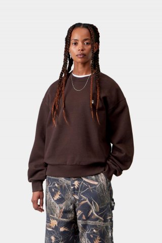 Carhartt Casey Sweatshirt - Palisander / Silber Carhartt Casey Sweatshirt - Palisander / Silber