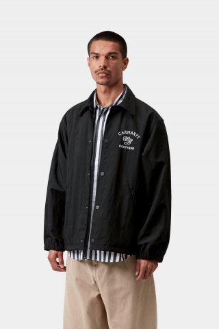 Carhartt Eightynine Coach Jacket - Schwarz / Weiß Carhartt Eightynine Coach Jacket - Schwarz / Weiß