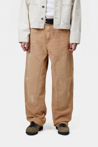 Carhartt Brandon Double Knee Pant - Hamilton Brown, Grind Wash Carhartt Brandon Double Knee Pant - Hamilton Brown, Grind Wash