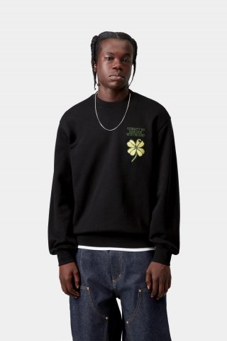 Carhartt Clover Sweatshirt - Schwarz Carhartt Clover Sweatshirt - Schwarz