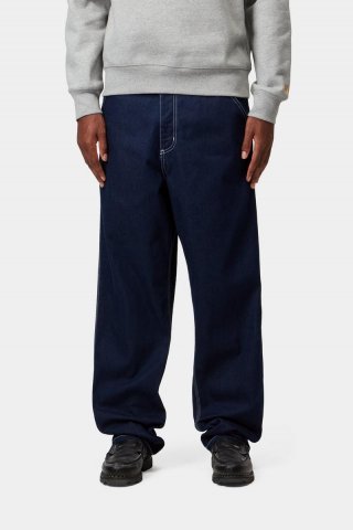 Carhartt Simple Pant - Blau, einmal gewaschen
