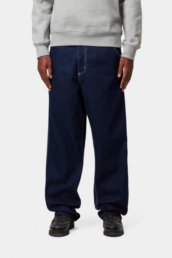 Carhartt Simple Pant - Blau, einmal gewaschen Carhartt Simple Pant - Blau, einmal gewaschen