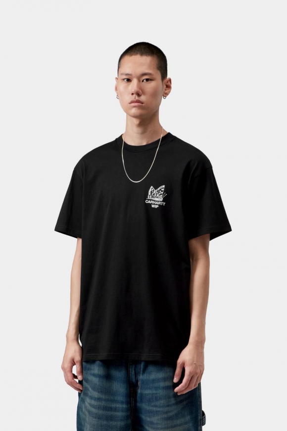 Carhartt S/S Hourglass T-Shirt - Schwarz Carhartt S/S Hourglass T-Shirt - Schwarz