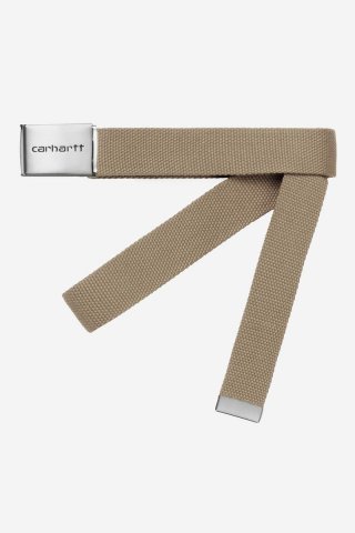 Carhartt Clip Belt Chrome - Leder Carhartt Clip Belt Chrome - Leder