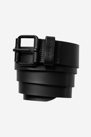 Carhartt Script Belt - Schwarz / Schwarz Carhartt Script Belt - Schwarz / Schwarz