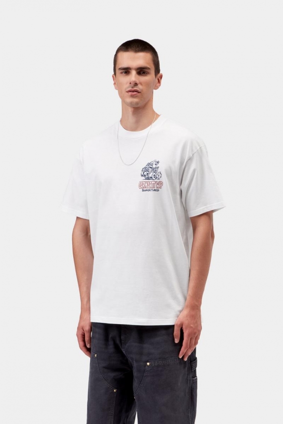 Carhartt S/S Hot Rat T-Shirt - Weiß Carhartt S/S Hot Rat T-Shirt - Weiß