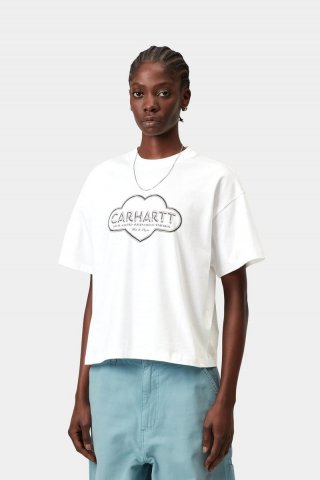 Carhartt S/S Cloud Heart T-Shirt - Weiß