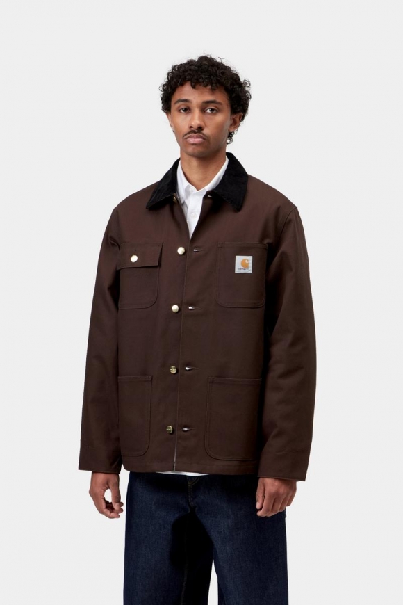 Carhartt Michigan Coat (Winter) - Tabak / Schwarz, starr Carhartt Michigan Coat (Winter) - Tabak / Schwarz, starr