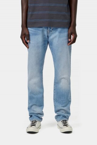 Carhartt Klondike Pant - Blau, helle Used-Waschung Carhartt Klondike Pant - Blau, helle Used-Waschung