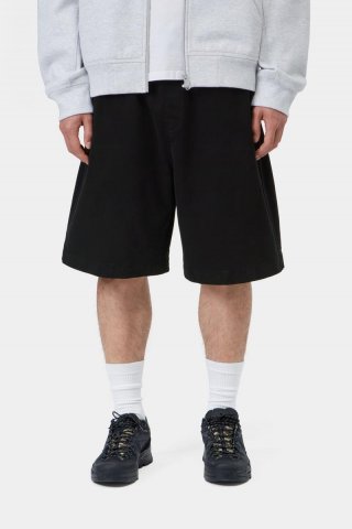 Carhartt Floyde Short - Schwarz, stückgefärbt