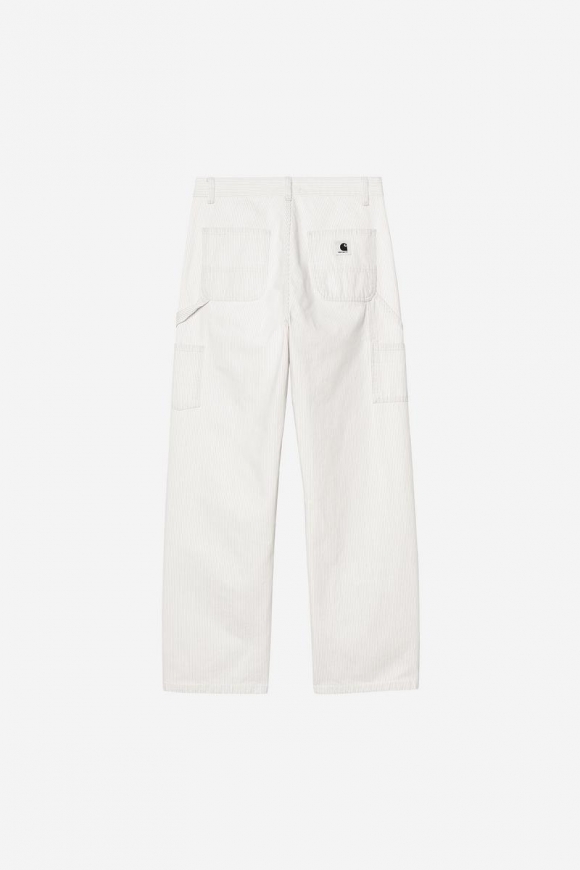 Carhartt Mercer Pant - Mercer Stripe, Graphit/Wachs, gebleicht Carhartt Mercer Pant - Mercer Stripe, Graphit/Wachs, gebleicht
