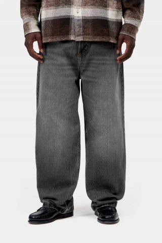 Carhartt Brandon Pant - Schwarz, Marmor-Use-Waschung Carhartt Brandon Pant - Schwarz, Marmor-Use-Waschung