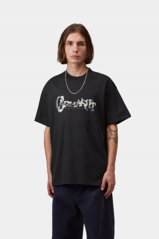 Carhartt S/S Chinsel Script T-Shirt - Schwarz Carhartt S/S Chinsel Script T-Shirt - Schwarz