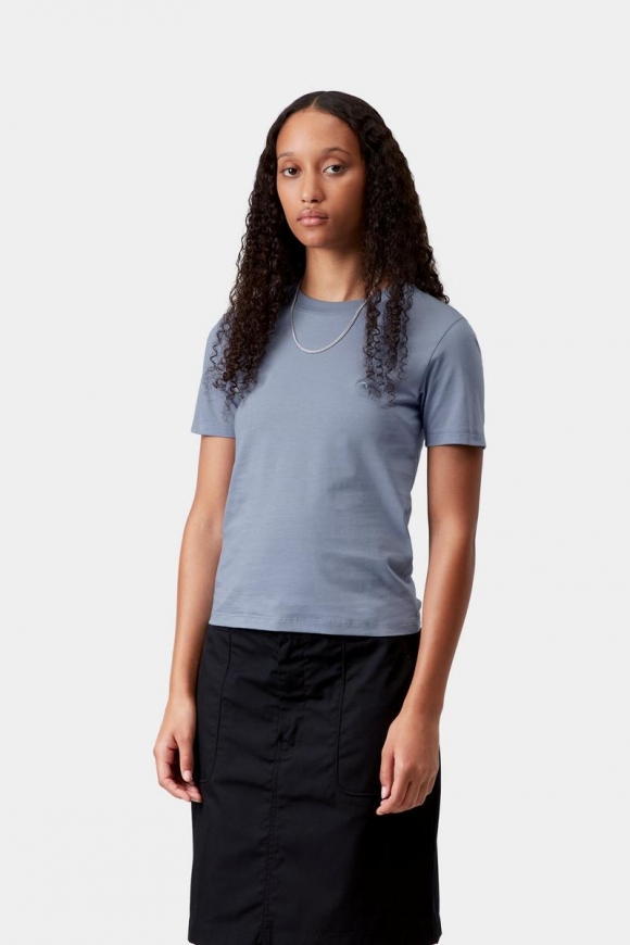 Carhartt S/S Luca T-Shirt - Sanftes Blau Carhartt S/S Luca T-Shirt - Sanftes Blau