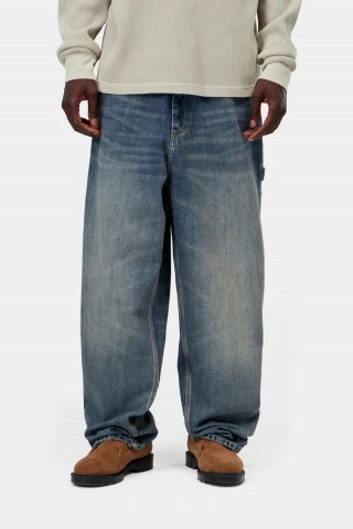 Carhartt OG Single Knee Pant - Blau, getragene Gebrauchtwäsche Carhartt OG Single Knee Pant - Blau, getragene Gebrauchtwäsche
