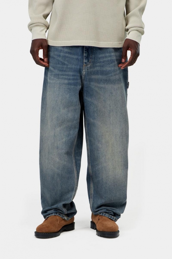Carhartt OG Single Knee Pant - Blau, getragene Gebrauchtwäsche Carhartt OG Single Knee Pant - Blau, getragene Gebrauchtwäsche
