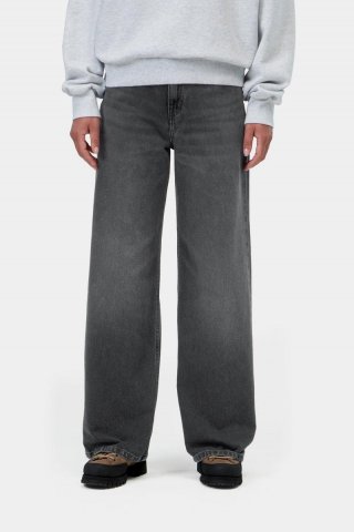 Carhartt Jane Pant - Schwarz, dunkle Used-Waschung Carhartt Jane Pant - Schwarz, dunkle Used-Waschung