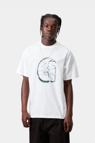 Carhartt S/S Shattered T-Shirt - Weiß Carhartt S/S Shattered T-Shirt - Weiß