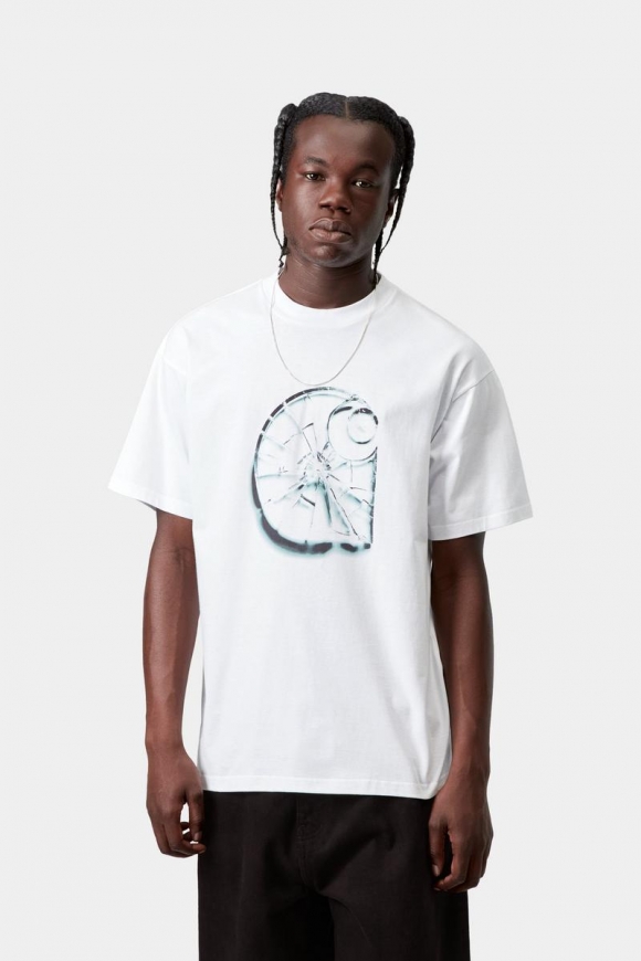 Carhartt S/S Shattered T-Shirt - Weiß