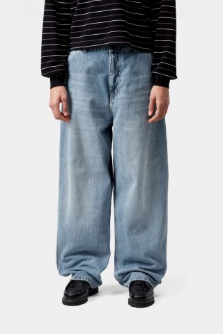 Carhartt Brandon Single Knee Pant - Blau, Burst gewaschen Carhartt Brandon Single Knee Pant - Blau, Burst gewaschen