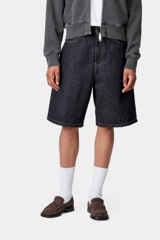 Carhartt Brandon Short - Blau, gespült Carhartt Brandon Short - Blau, gespült