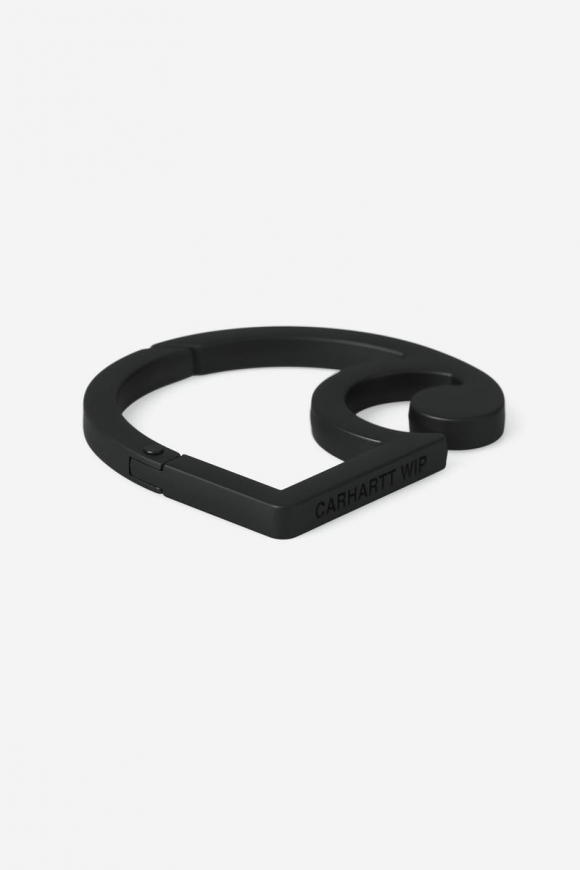 Carhartt C-Logo Carabiner - Schwarz