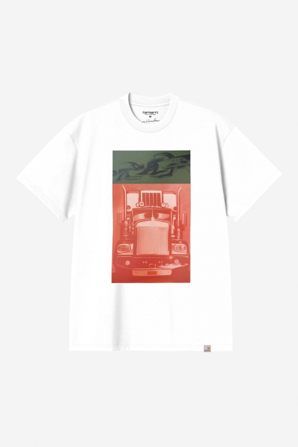 Carhartt S/S Sean Hamilton 01 T-Shirt - Weiß Carhartt S/S Sean Hamilton 01 T-Shirt - Weiß