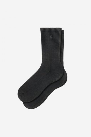 Carhartt Lambert Socks - Schwarz, Mondwaschung Carhartt Lambert Socks - Schwarz, Mondwaschung