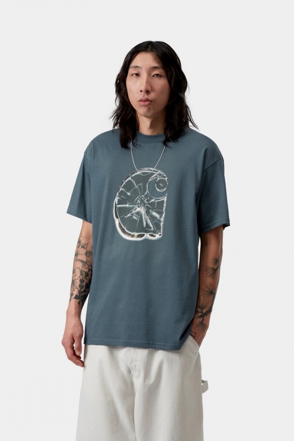 Carhartt S/S Shattered T-Shirt - Büroblau Carhartt S/S Shattered T-Shirt - Büroblau