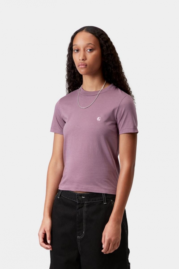 Carhartt S/S Luca T-Shirt - Phlox Carhartt S/S Luca T-Shirt - Phlox