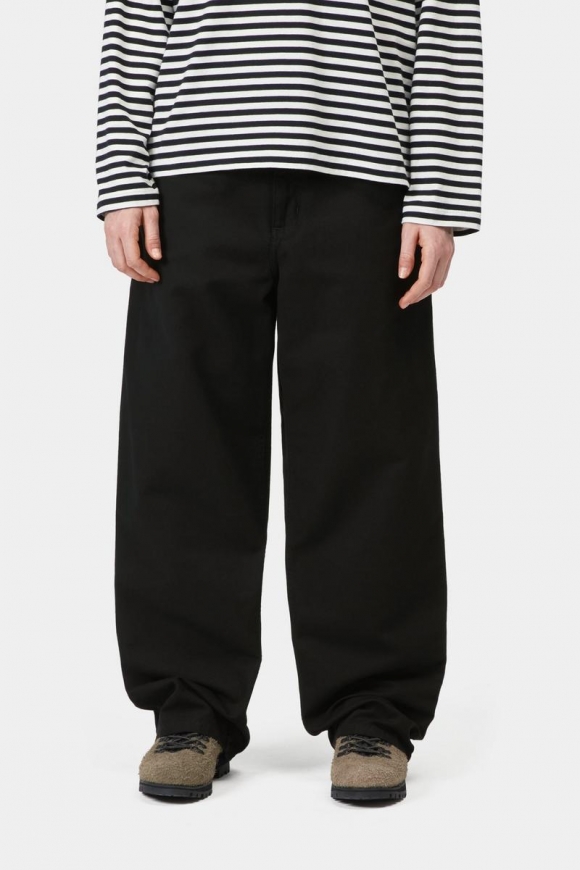 Carhartt Brandon Single Knee Pant - Schwarz, gespült