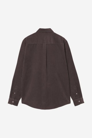 Carhartt L/S Madison Fine Cord Shirt - Schiefer / Wachs Carhartt L/S Madison Fine Cord Shirt - Schiefer / Wachs