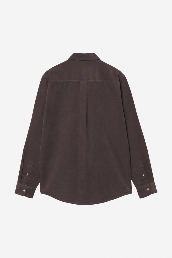 Carhartt L/S Madison Fine Cord Shirt - Schiefer / Wachs Carhartt L/S Madison Fine Cord Shirt - Schiefer / Wachs