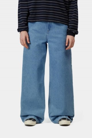 Carhartt Jens Pant - Blau, schwere Steinwaschung Carhartt Jens Pant - Blau, schwere Steinwaschung
