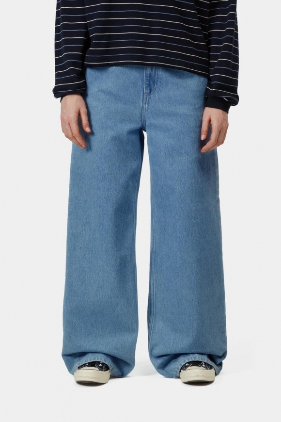 Carhartt Jens Pant - Blau, schwere Steinwaschung Carhartt Jens Pant - Blau, schwere Steinwaschung