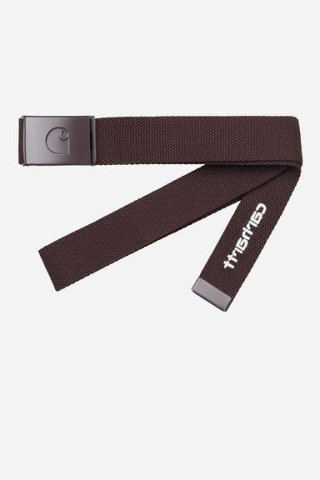 Carhartt C-Logo Belt Tonal - Palisander / Weiß Carhartt C-Logo Belt Tonal - Palisander / Weiß