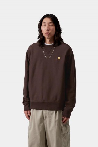 Carhartt American Script Sweatshirt - Palisander Carhartt American Script Sweatshirt - Palisander