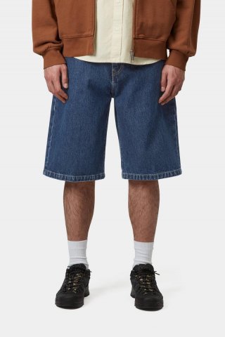Carhartt Langdon Short - Blau, Stonewashed Carhartt Langdon Short - Blau, Stonewashed