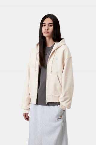 Carhartt Hooded Casey Jacket - Natur / Silber Carhartt Hooded Casey Jacket - Natur / Silber