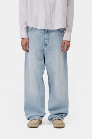 Carhartt Brandon Pant - Blau, stark abgenutzt, gebleicht Carhartt Brandon Pant - Blau, stark abgenutzt, gebleicht
