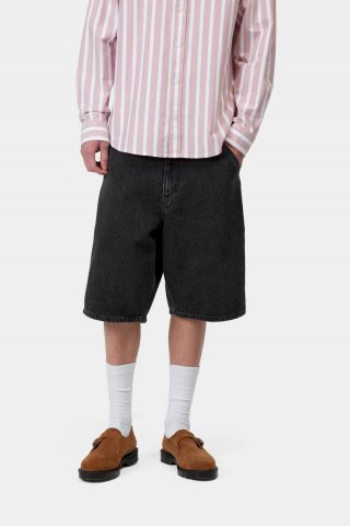 Carhartt Single Knee Short - Schwarz, Stonewashed Carhartt Single Knee Short - Schwarz, Stonewashed