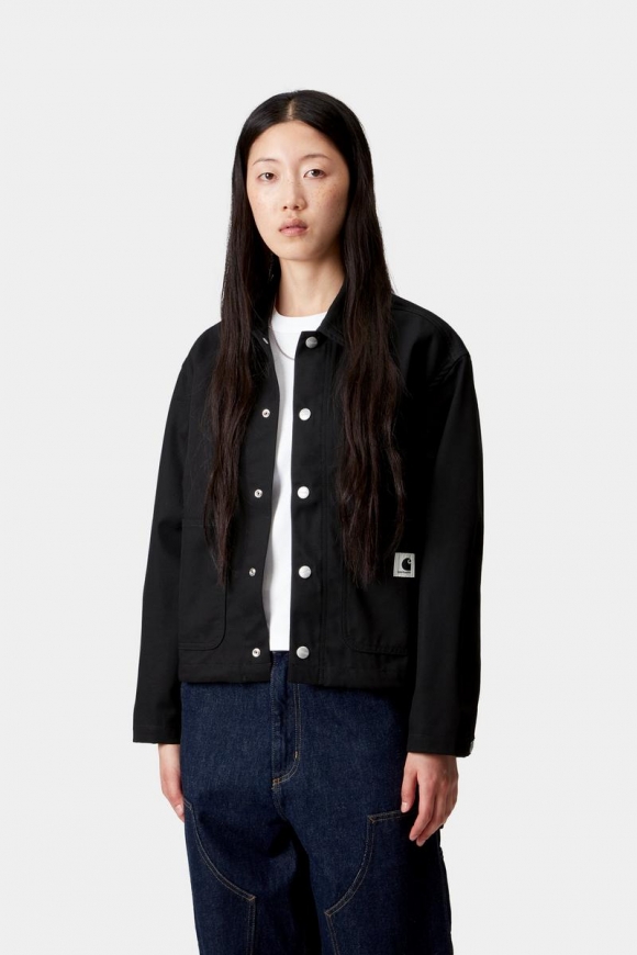 Carhartt Simple Shirt Jac - Schwarz, starr Carhartt Simple Shirt Jac - Schwarz, starr