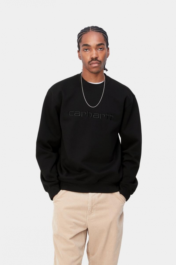 Carhartt Sweatshirt - Schwarz / Schwarz Carhartt Sweatshirt - Schwarz / Schwarz