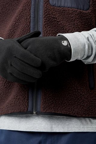 Carhartt Blevin Gloves - Schwarz Carhartt Blevin Gloves - Schwarz