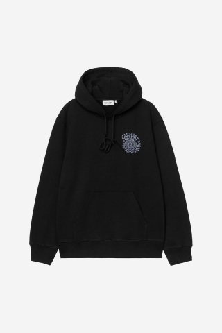Carhartt Hooded Spiral Sweatshirt - Schwarz Carhartt Hooded Spiral Sweatshirt - Schwarz